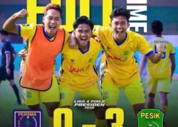 Liga 4 Piala Presiden Grup B: Pesik Kuningan Bantai Persma Menado 3-0 1 Liga 4 Piala Presiden Grup B: Pesik Kuningan Bantai Persma Menado 3-0