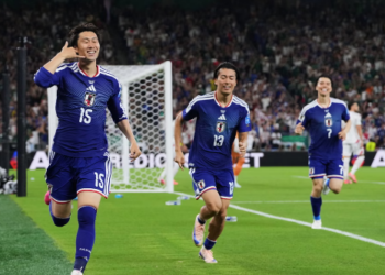 Jepang Pesta Gol ke Gawang Tunisia, Menang 4-0 di Grup F 4 Jepang Pesta Gol ke Gawang Tunisia, Menang 4-0 di Grup F