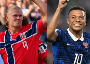 Haaland Tantang Mbappé, Norwegia dan Prancis Berebut Juara Grup