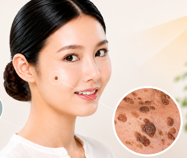 Muncul Bercak atau Benjolan Cokelat di Kulit? Waspadai Keratosis Seboroik 1 Muncul Bercak atau Benjolan Cokelat di Kulit? Waspadai Keratosis Seboroik