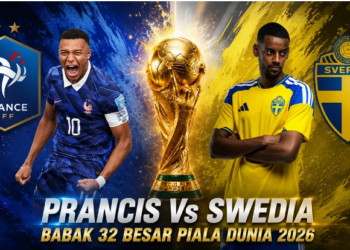 Piala Dunia 2026: Prancis Unggulan, Swedia Siap Curi Kejutan di Fase Gugur