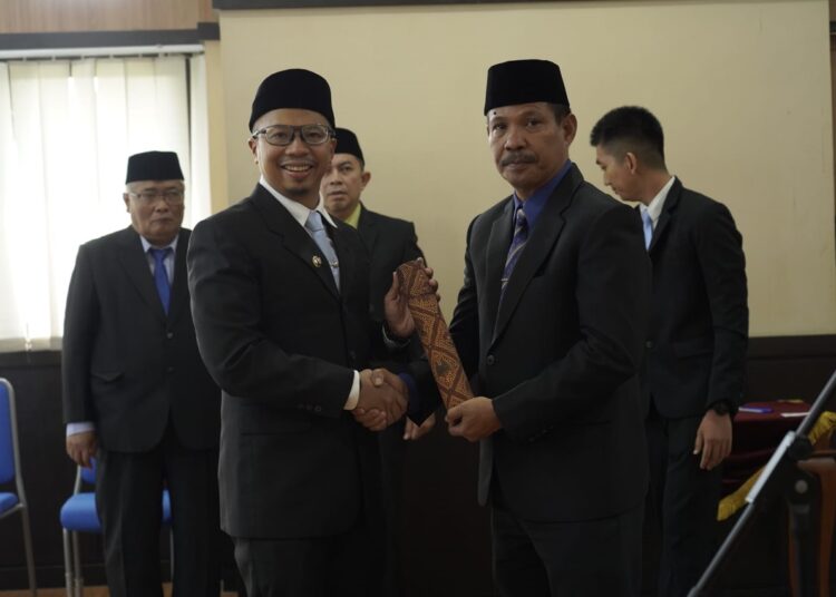 Hanafi Resmi Jabat Pj Sekda Tasikmalaya, Viman Beberkan 4 Tugas Prioritas