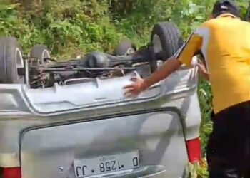 Mobil Avanza Silver Terbalik di Tanjakan Leuwikeris, Wisatawan Pangandaran Alami Blackout di Depan Mata 5 Mobil Avanza Silver Terbalik di Tanjakan Leuwikeris, Wisatawan Pangandaran Alami Blackout di Depan Mata